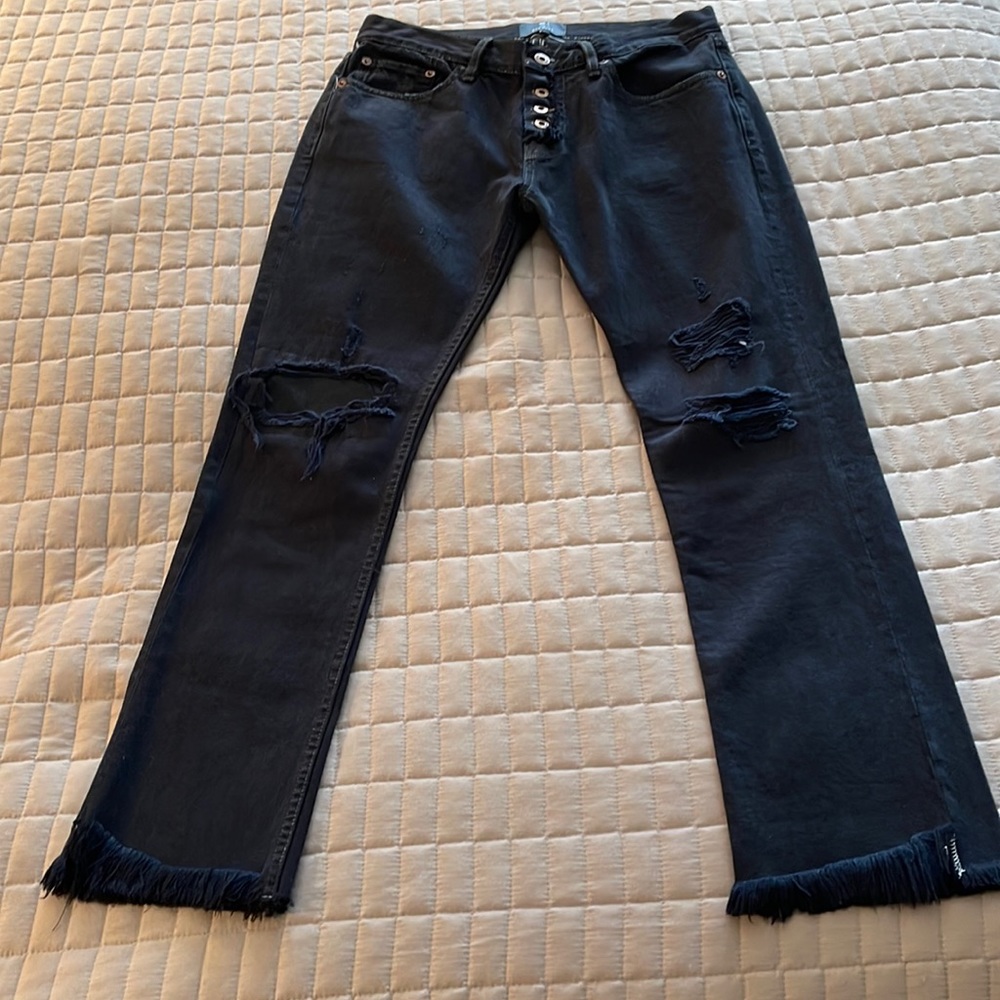 Nsf black denim nwt size 26